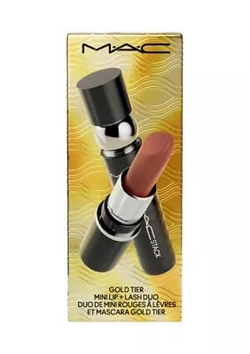 MAC Gold Tier Mini Lip + Lash Duo, 2 Piece Set