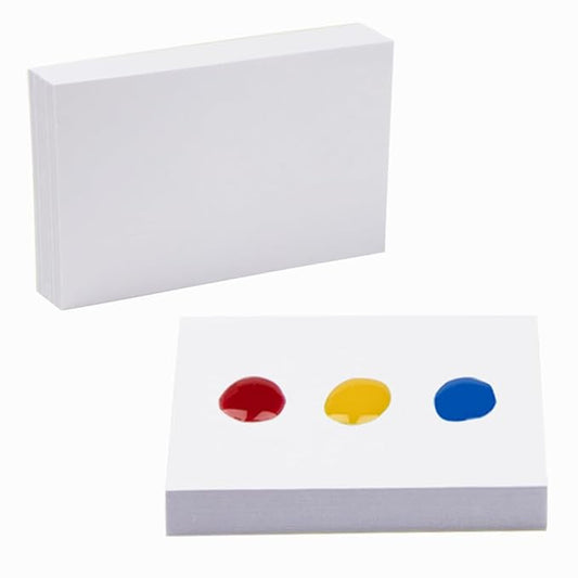 Disposable Gel Nail Polish Palette Mixing Paper Waterproof Nail Pigment Powder Palette Portable Makeup Mixing Palette Paper for Nail Art Manicure Mixing Tools (3.93 * 3in)