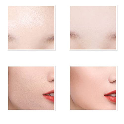 2Pcs Hunmui face primer pore base gel cream，Magical perfecting base face primer under foundation Anti-Aging WrinklesShrink Pore Remove Fine LinesExfoliatingAnti-Oxidation transparent