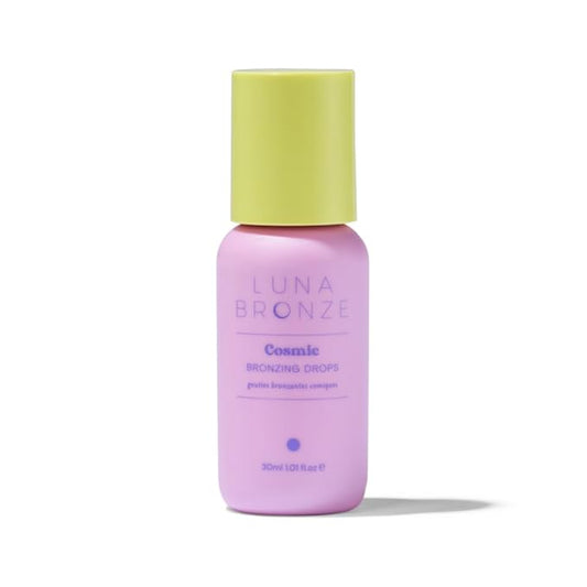 Cosmic Bronzing Drops | Lightweight, Hydrating & Washable Liquid Bronze Drops | Non-Greasy Formula Enriched with Sodium Hyaluronate & Shea Butter | Responsible Mica (30ml/1.01 fl. oz)