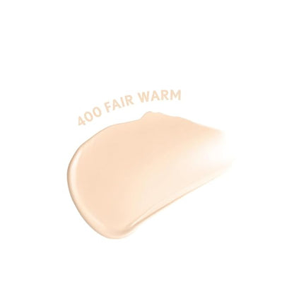 COVERGIRL Clean Fresh Blurring Skin Tint with SPF 30, 400 Fair Warm, Liquid Foundation, Soft Matte Finish, Smooths, Brightens, Blurs Pores, Mineral Sunscreen, Vegan Formula