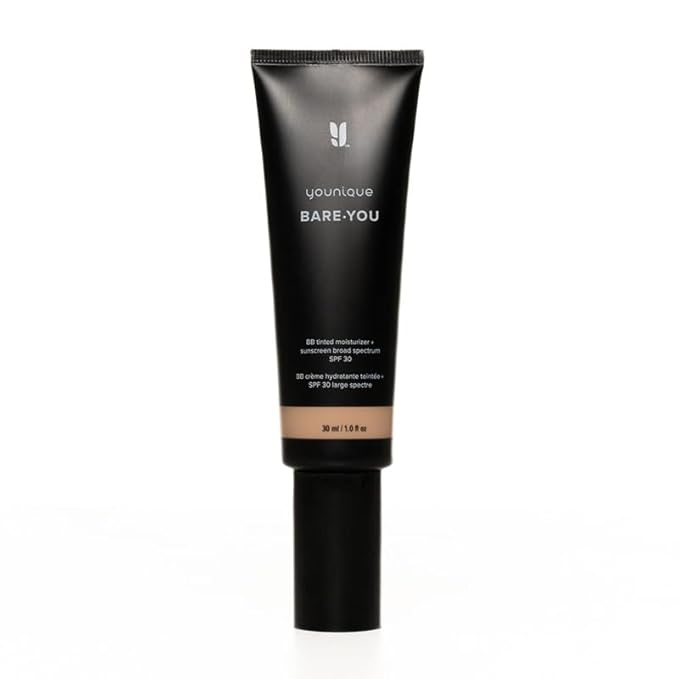 BARE·YOU BB Tinted Moisturizer+ Light | 1 fl oz | SPF 30 | Lightweight Hydrating Formula for a Dewy, Radiant Complexion | Blendable | Face Moisturizer with SPF | Tinted Moisturizer