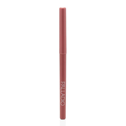 Palladio, Retractable Waterproof Lip Liner High Pigmented and Creamy Color Slim Twist Up Smudge Proof Formula with Long Lasting All Day Wear No Sharpener Required, Raspberry