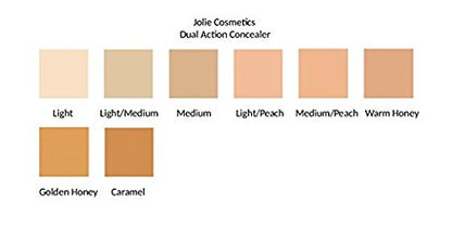 Jolie Dual Action Concealer - Neutralizing Undereye Concealer (Medium)