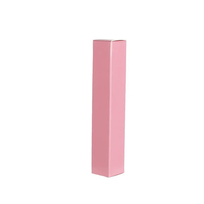 COSIDEA 50 PCS Empty Pink Lip Gloss Boxes W21 xW21 xH121mm， Cosmetic Perfume/Mascara Box Packaging, small Kraft Paper Box Luxury Holder Wrapping