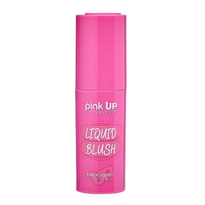 | Liquid Blush | Long-Lasting Liquid Blush | Non-Greasy | Highly Pigmented | Suitable for All Skin Types | Matte Colors | Subtle Shimmer Highlights | Shade: Pink Cheeks| 6ml | Model PKLB08