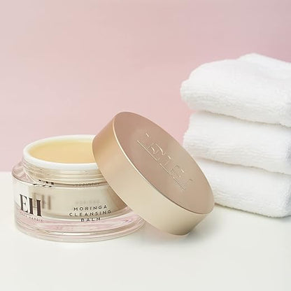 Emma Hardie 15ml Travel Size Moringa Cleansing Balm, No-Rinse Formula Removes Face & Eye Make Up, Moisturizes, Nourishes & Hydrates the Skin, Natural & Cruelty Free, For All Skin Types