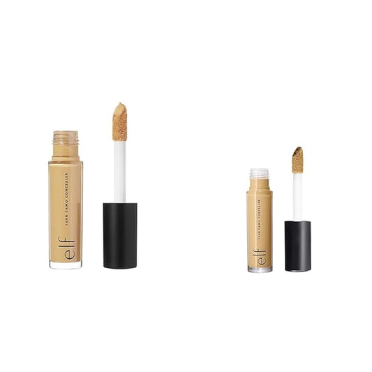 e.l.f. 16HR Camo Concealer Bundle, Full Coverage & Highly Pigmented, Deep Caramel 6ml & Tan Sand 0.203 Fl Oz (6mL)