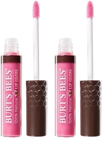 Burt's Bees 100% Natural Moisturizing Lip Gloss, Spring Splendor - 1 Tube (Pack of 2)