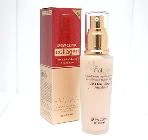 [3w Clinic] Collagen Foundation 50ml/ Perfect Cover Bb Cream/#23 Natural Beige