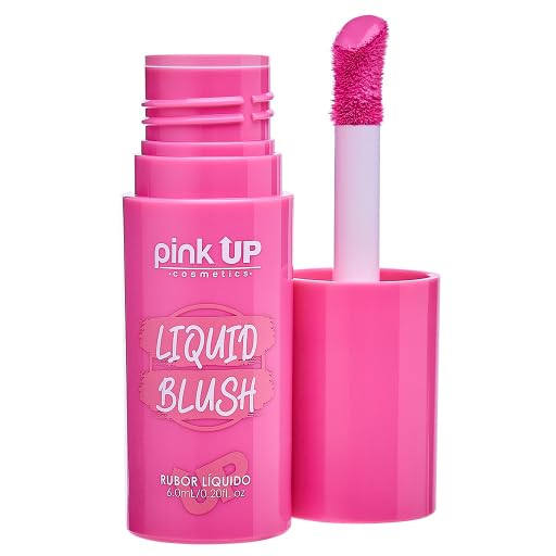 | Liquid Blush | Long-Lasting Liquid Blush | Non-Greasy | Highly Pigmented | Suitable for All Skin Types | Matte Colors | Subtle Shimmer Highlights | Shade: Pink Cheeks| 6ml | Model PKLB08