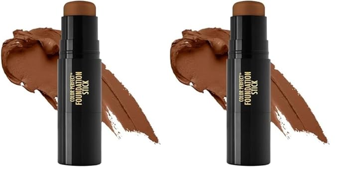 Black Radiance Color Perfect Foundation Stick, Beautiful Bronze (Pack of 2)
