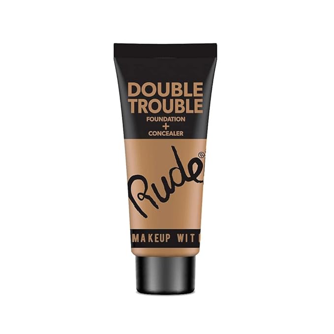 Rude - Double Trouble Foundation + Concealer - Natural