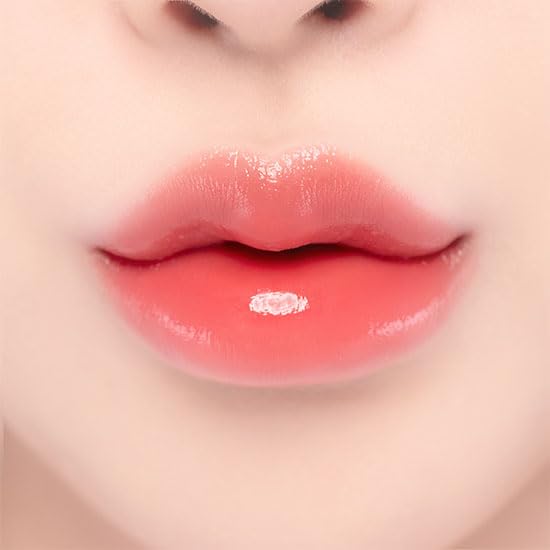 YNM Candy Gloss Balm (01 CORAL MOMENT, 3g) (+9 colors) K-beauty, Tinted, Color Lipstick Balm, Glossy, Moisture, korean, Jelly lips, Non-Sticky and Long-lasting
