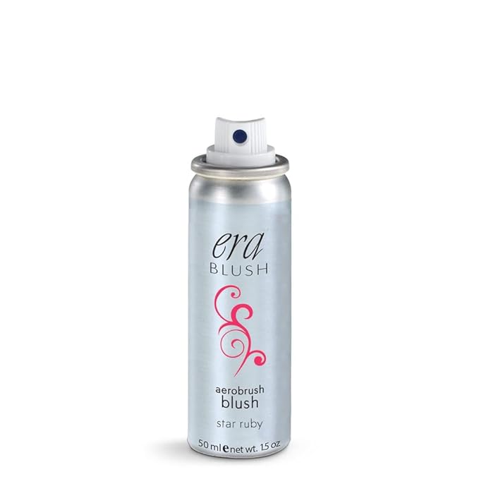 ERA Beauty spray makeup, BLUSH - Star Ruby, 1.5 ounce, professional airbrush cosmetics by Era Beauty