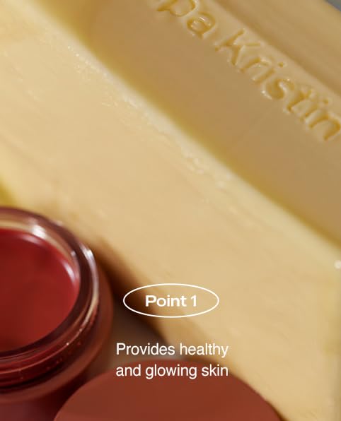 Gleam Glow Lip and Blush | a Classic, Vibrant Red that brings a Fresh, Lively Energy | perfectly pairs with Hapa Kristin Colored Contacts, 0.148 Oz (4.2g) (Sunkissed Coral 201, one)