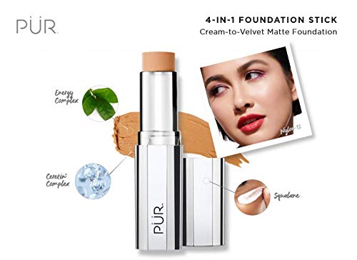 PÜR Beauty 4-in-1 Foundation Stick in Warm Deep