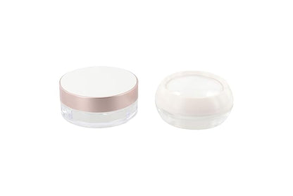 15g/20g Portable Loose Powder Container Makeup Case Plastic Empty Travel Powder Container Refillable Powder Box DIY Makeup Powder Case