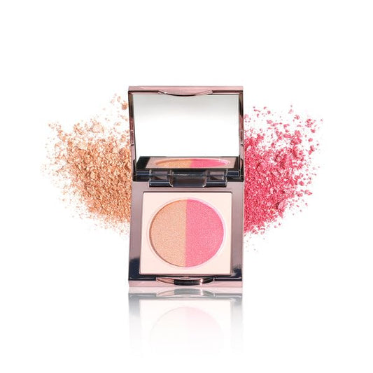 Girlactik Star Blush - 2 g / 0.07 oz (1, Barcelona (Glowy pink pearl duo), 2 Gram)