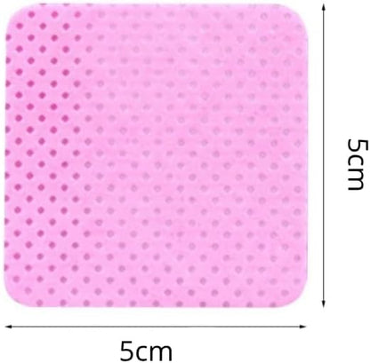 Eyelash Extension Glue Wipes 800Pcs Cotton Pads Non-Woven Lint-Free Paper Eyelash Glue Remover Wipe(White)