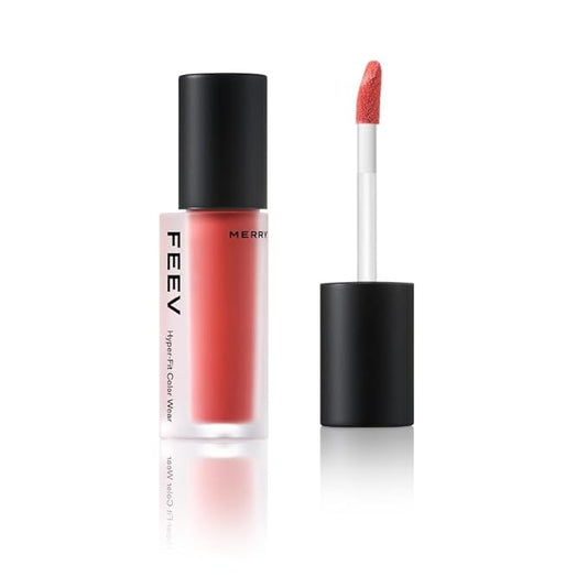 Hyper-Fit Color Wear | Velvet Cream Matte Lip Tint | Vegan Lip Stain & Safe for Sensitive Skins (#03 Merry Coral)