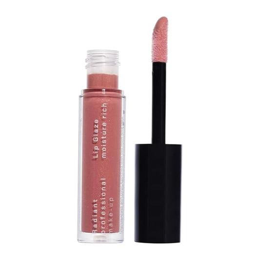 Radiant Professional Lip Glaze (15 Shades) - Ultra-Glossy, Moisturizing & Long-Lasting Hydration - High Shine Finish - Vegan Lip Glaze for Soft, Nourished Lips - Non-Sticky - (05 COPPER SPARKLE)
