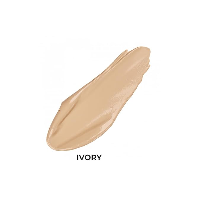 Foundation Stay Matte - Full Coverage Foundation - Long-Lasting & Waterpoof - Dewy & Flawless Finish - For All Skin Type - Organic & Oil-Free, 403-1.01fl.oz (Ivory)