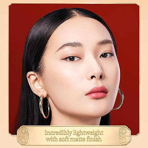 ZEESEA [Palace Identity] Chinese Phoenix Liquid Foundation Full Coverage,Matte Finish Long Lasting Up To 12 Hours, Lightweight & Flawless Liquid Foundation For Colored Skin, W02# Porcelain