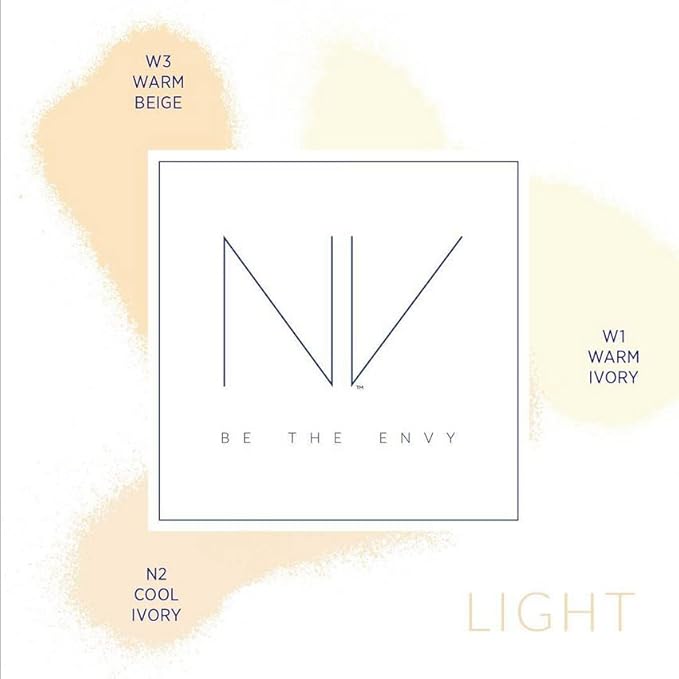 NV BB Perfecting Mist Foundation Buildable Coverage Professional Airbrush Makeup with Plant-based Stem Cell Polypeptides, Vitamins A, D, E and Aloe, 1.5 ounces, Warm Beige