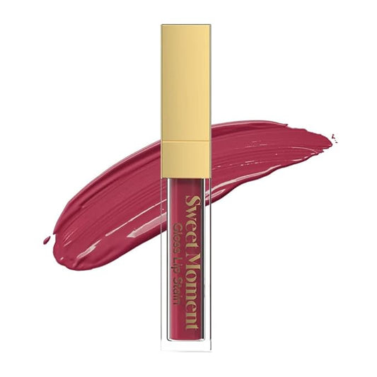 Sistar Sweet Moments Gloss Lip Stain Long-Lasting Glossy Finish Vivid High Pigment Colors Smooth and Sweet 1.5 mL / 0.05 fl. oz. (Dusty Rose)