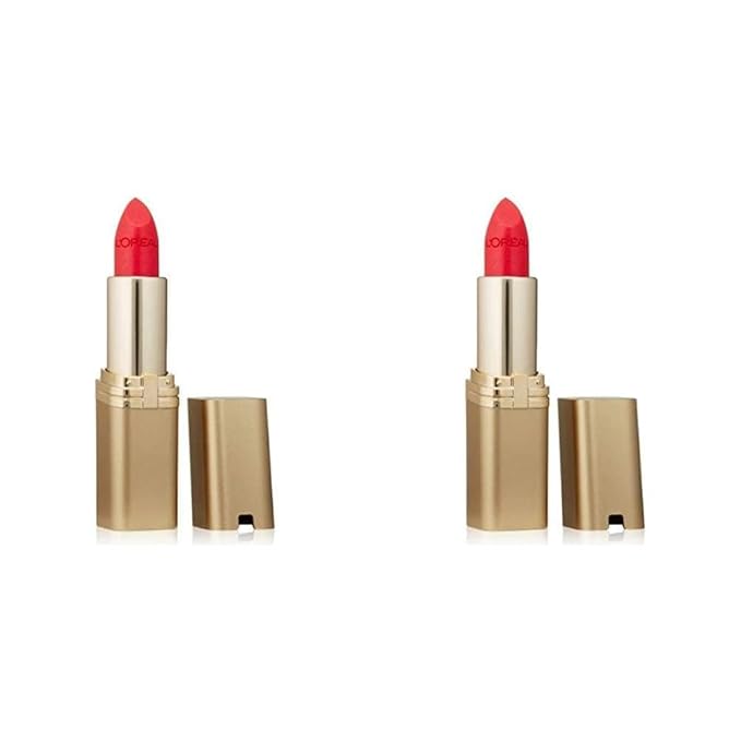 L’Oréal Paris Makeup Colour Riche Original Creamy, Hydrating Satin Lipstick, 262 Fresh as a Rose, 1 Count (Pack of 2)