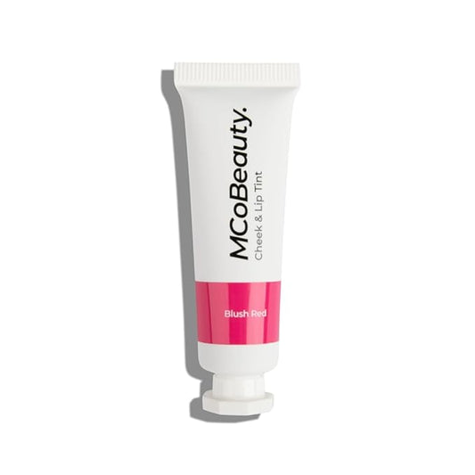 MCoBeauty Big Beauty Love Cheek And Lip Tint - Luminous Pop Of Buildable Color - Quick-Drying And Long-Wearing - Blurs The Lines Between A Dewy Gloss And A Stain - Youthful Glow - Blush Red - 0.34 Oz