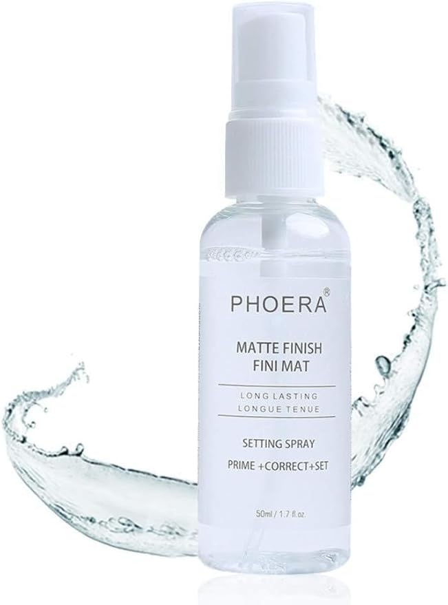 Full Coverage Makeup Set with Foundation (102 Nude & 104 Buff Beige), Primer Gel & Setting Spray - Complete Face Cosmetics Kit for Women