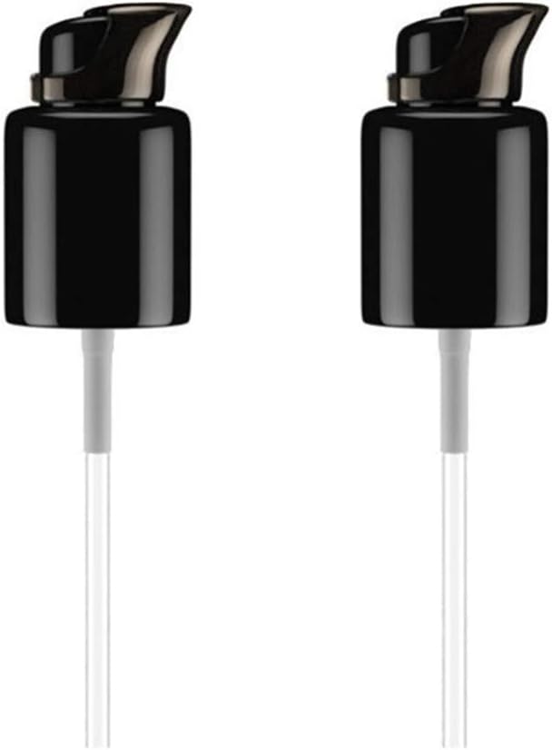 2PCS Replacement Foundation Pump for MAC Studio Fix Fluid Foundation(Black)