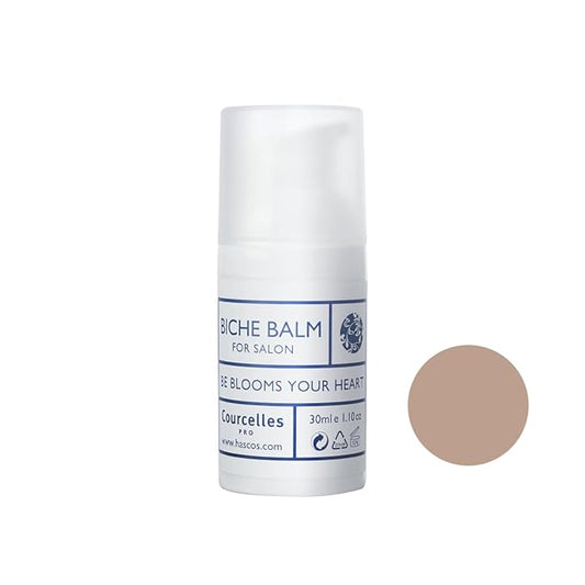 Courcelles Biche Balm BB Cream 30ml (1.014oz) [K-Beauty] Made in Korea (NO.3-Dark Beige)