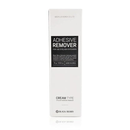 Black Berry 15g Cream Lash Remover for Eyelash Extensions - Cream Eyelash Glue Remover for False Eyelahes Professional Supply Fast Adhesive Dissolution Time in 3 Minutes Salon Use