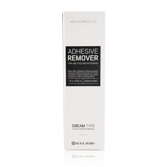 Black Berry 15g Cream Lash Remover for Eyelash Extensions - Cream Eyelash Glue Remover for False Eyelahes Professional Supply Fast Adhesive Dissolution Time in 3 Minutes Salon Use