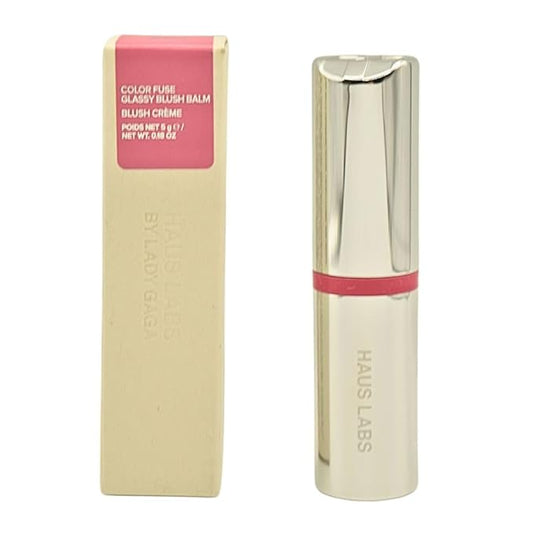 Haus Labs Color Fuse Longwear Hydrating Glassy Lip + Cheek Blush Balm Stick - Glassy Rosette