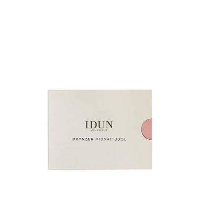 Shimmering Mineral Bronzer Midnattssol - Baked Bronzing Powder For a Warm, Subtle Shimmer - Weightless, Buildable Blend for Sculpting and Contouring - Clean, Vegan Formula - 0.18 oz