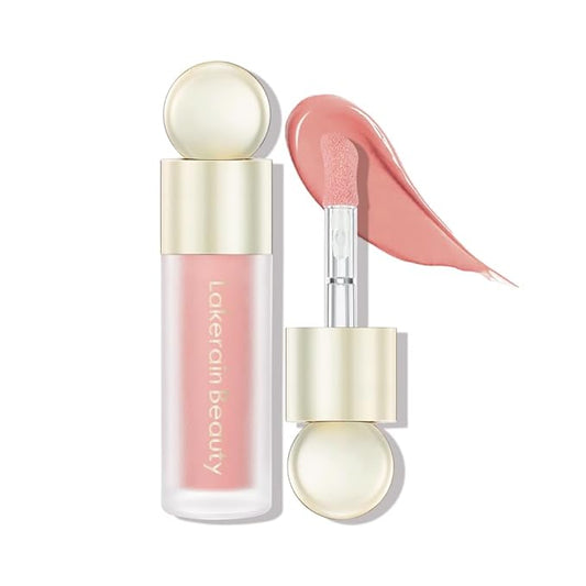 Liquid Blush For Cheeks, Soft Velvet Cream Blush Face Blush Makeup, Pink Blush Red Blush Skin Tint, Natural-Looking Matte Finish Makeup Blush Stick, Waterproof&Long Lasting Dewy Cheek Tint, Moisturizing&Lightweight Blendable Feel Blush Makeup (1#)