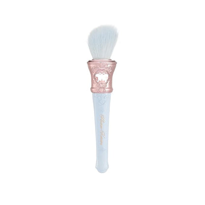 Flower Knows Little Angel Cream Blush 05 Fingertip Stellar+Butterfly Cloud Collar Angled Powder Brush Pearly Moonlight