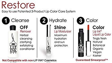 LlP lNK Liquid Trial Lip Kit - Strawberry (Red) | Natural & Organic Makeup for Women by LlP lNK International