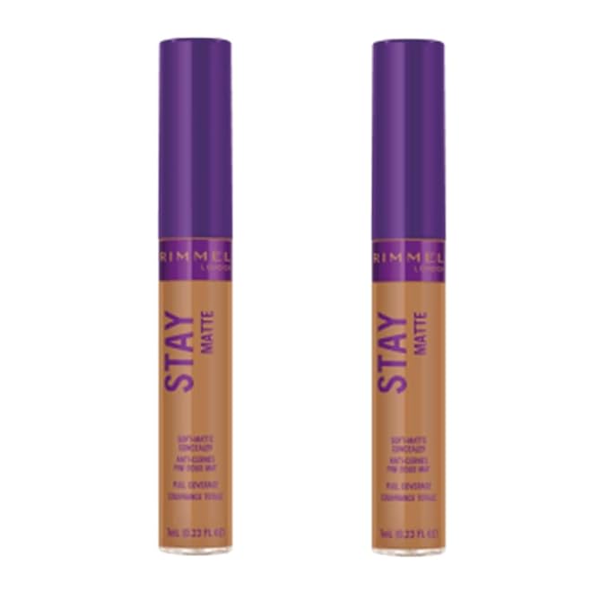 Pack of 2 Rimmel Stay Matte Concealer, Bronze 360