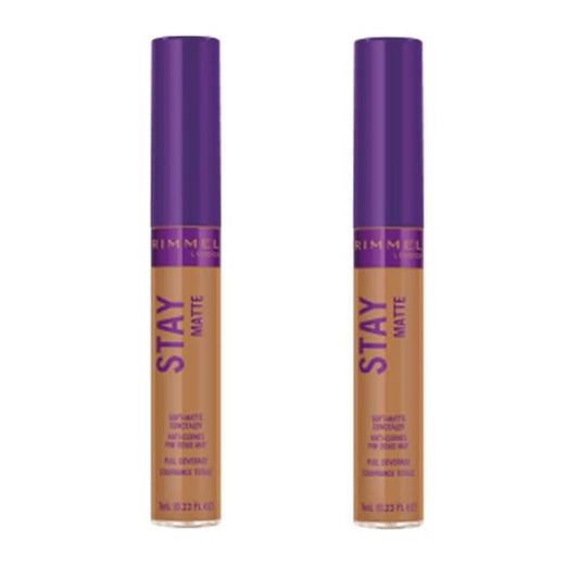Pack of 2 Rimmel Stay Matte Concealer, Bronze 360