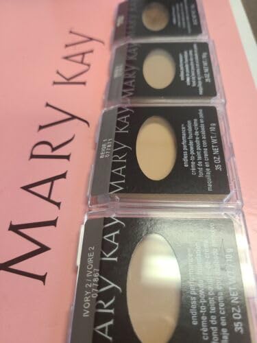 Mary Kay Creme to Powder Foundation Ivory 2 - Square Compact