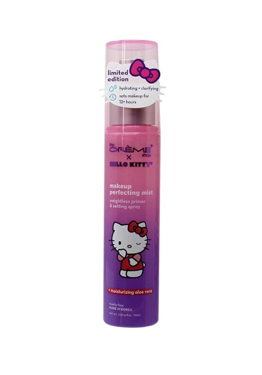 THE CRÈME SHOP X Hello Kitty(Purple) Makeup Perfecting Mist, Clear