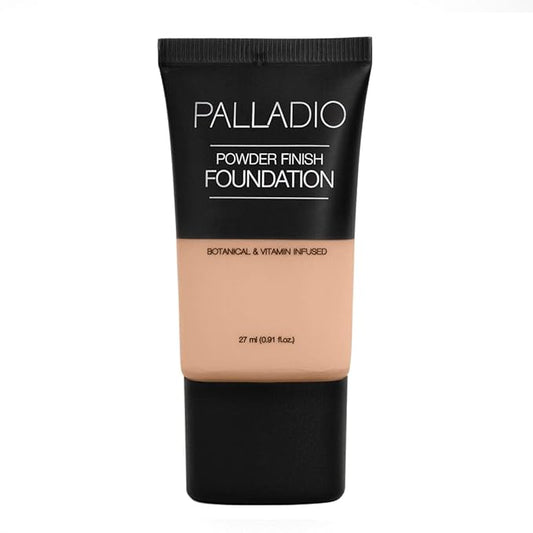 Palladio Liquid Foundation Ounce, Sandy Beige, 0.91 Fl Oz