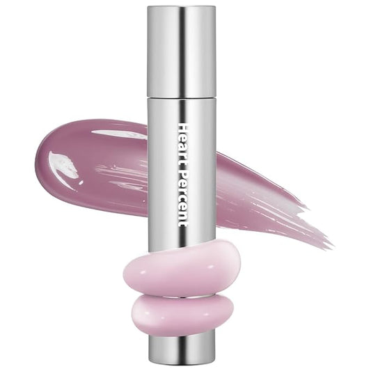 Heart Percent Dote On Mood One Way Glowy Tint, Glass-like High Shine Glossy Finish w/Long-Lasting Luminous Color Lip Stain for Glowy Look, #02. Pale Mauve