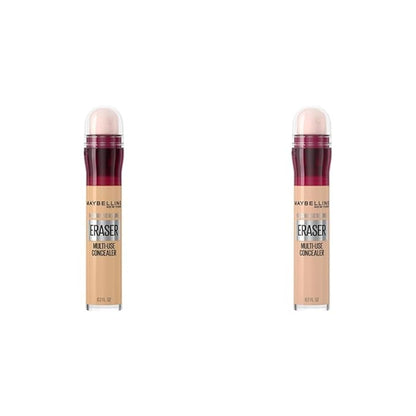 Maybelline Instant Age Rewind Eraser Dark Circles Concealer Bundle, 122 & 115, 1 Count