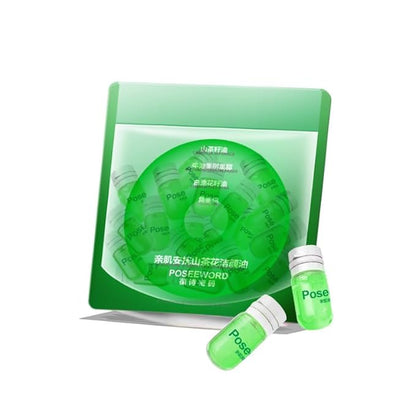 Cisto Makeup Remover Oil,Cisto Cleansing Mini, Cisto Softening Soothing Gentle Cleansing Oil for Travel 2ml 20pcs